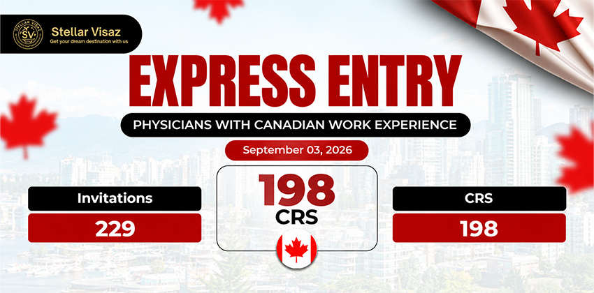 Canada Express Entry Draw: 229 Invitations Issued on September 3, 2026